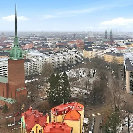 Daire Viiskulma With Park Views 50m Tram And Bus King Bed Helsinki