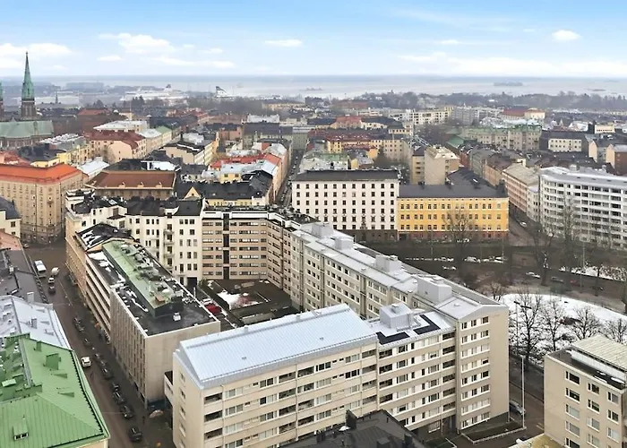 Apartment Viiskulma With Park Views 50m Tram And Bus King Bed *